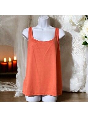 Women Dress Barn Pink Polyester Blend Camisole/Tank Sz 2X